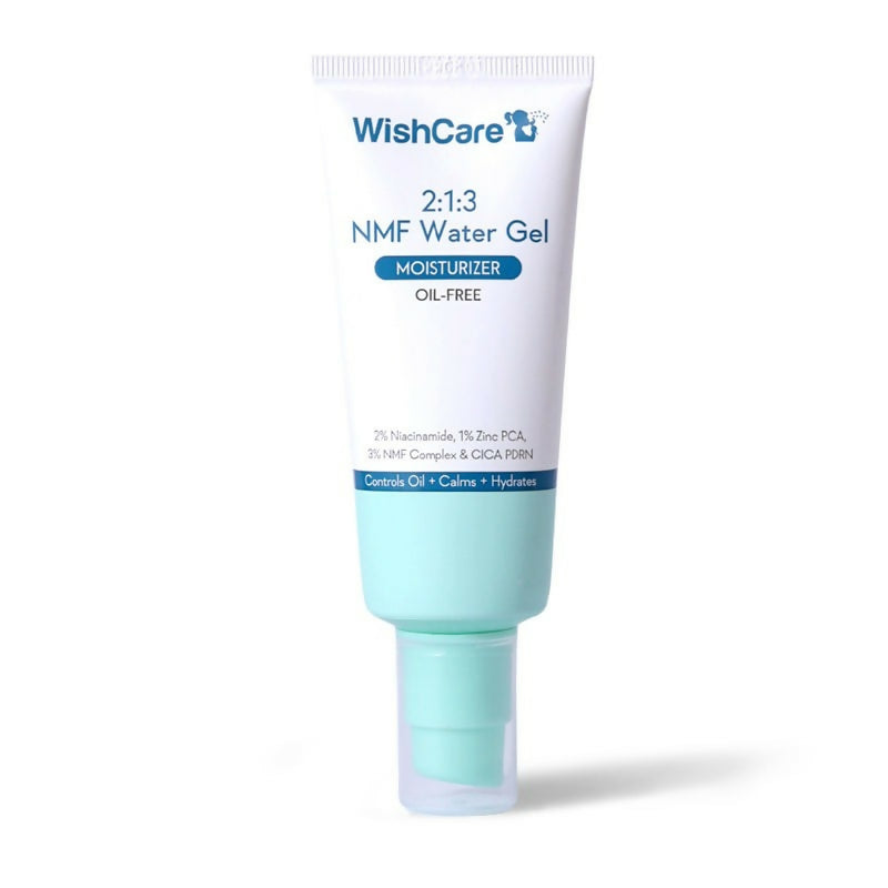 Wishcare 2:1:3 NMF Water Gel Moisturizer for Oily & Sensitive Skin, Oil-Free