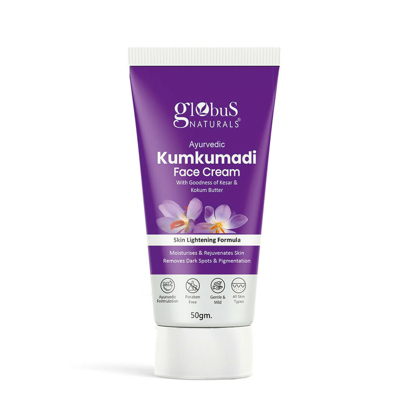 Globus Naturals Ayurvedic Kumkumadi Skin Lightening Face Cream