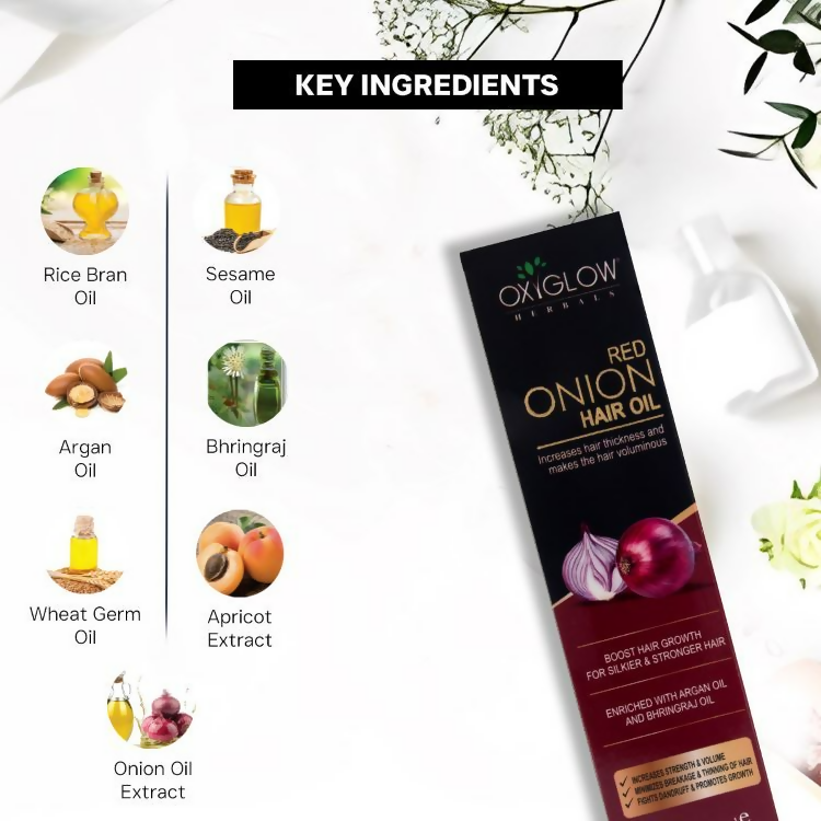 Oxyglow Herbals Red Onion Hair Oil
