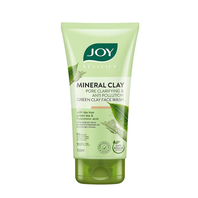 Joy Mineral Clay Pore Clarifying & Anti-Pollution Green Clay Face Wash