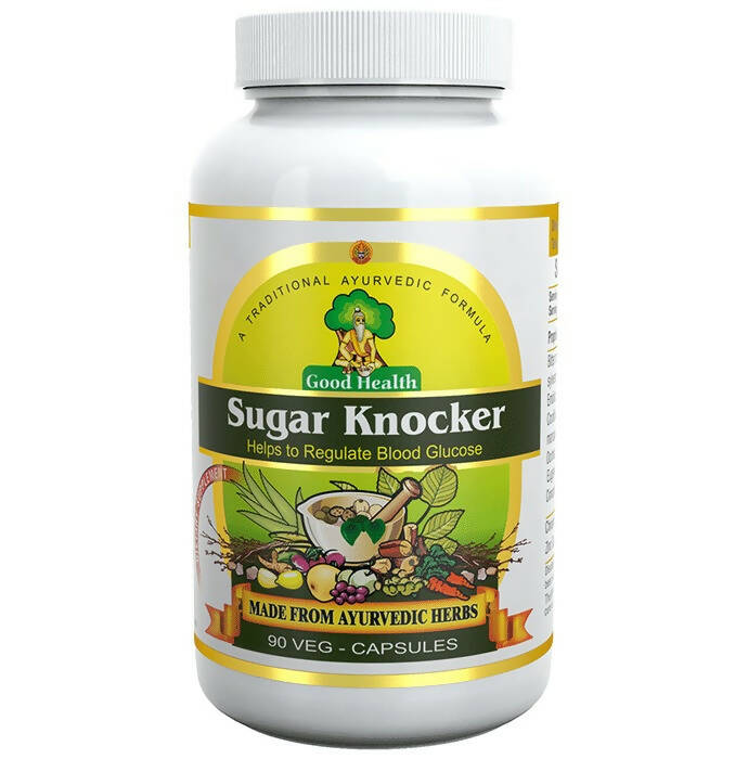 Sushrut Ayurved Good Health Sugar Knocker Veg Capsules