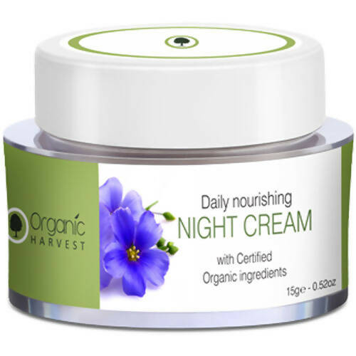 Organic Harvest Brightening Night Cream With Organic Ingredients