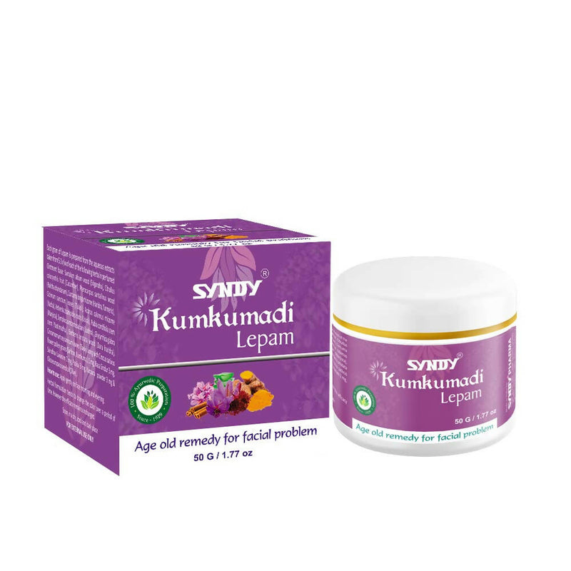 Syndy Pharma Kumkumadi Lepam for Acne, Pimples, Dark Spots, Skin Glow