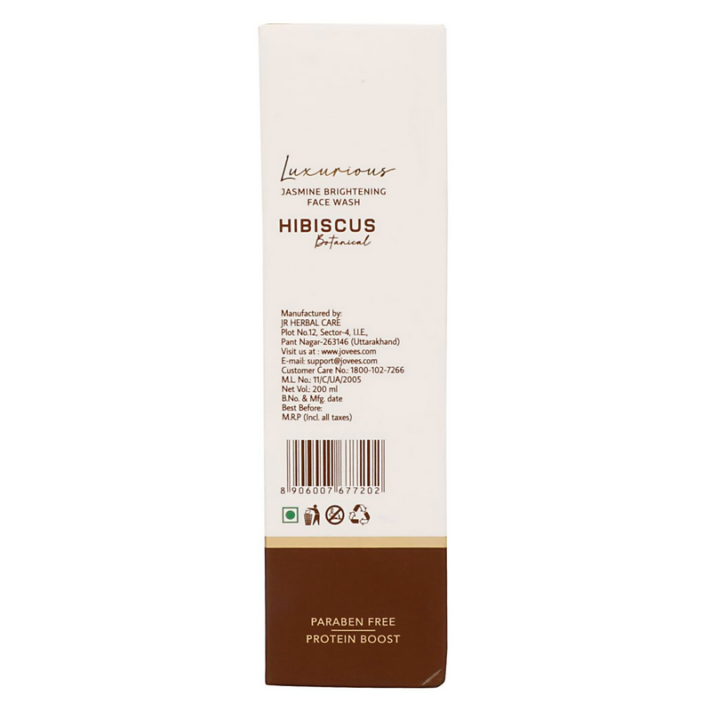 Jovees Professional Jasmine Brightening Face Wash with Aloe Vera