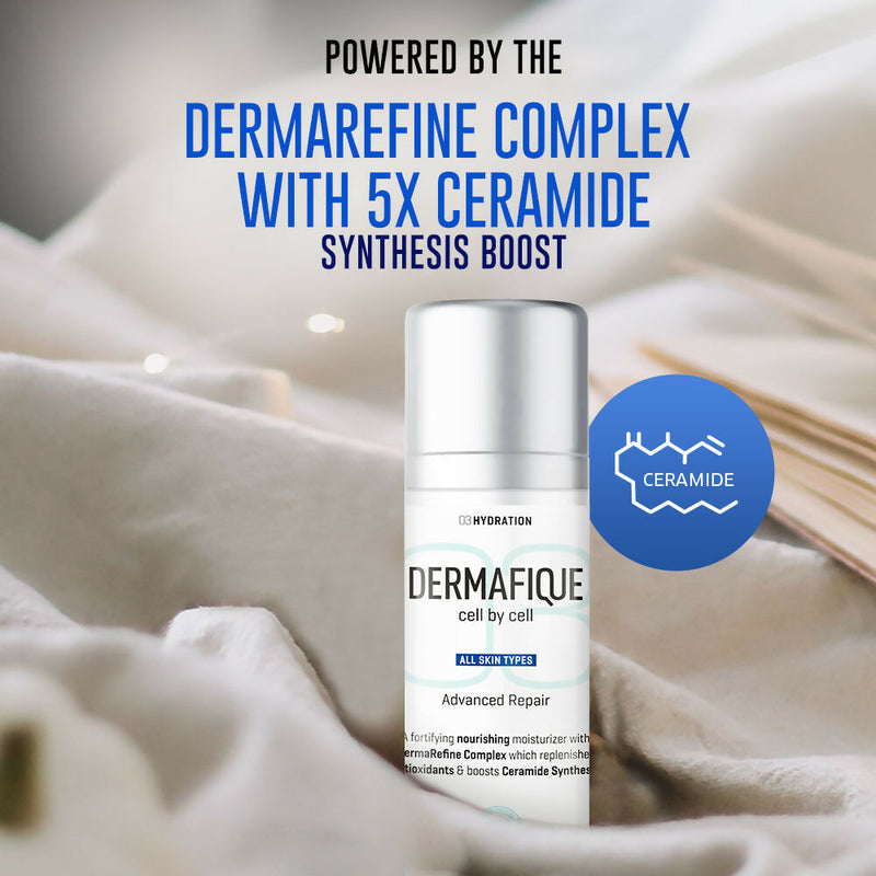 Dermafique Advanced Repair Night Cream With Niacinamide, Repairs Skin Damage