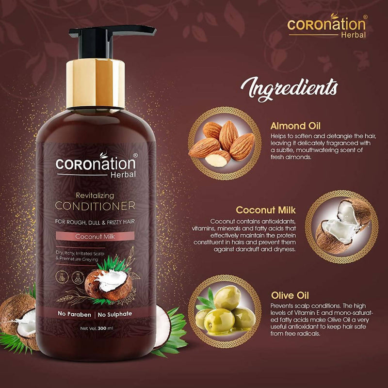Coronation Herbal Coconut Milk Hair Conditioner - Limited Time Offer