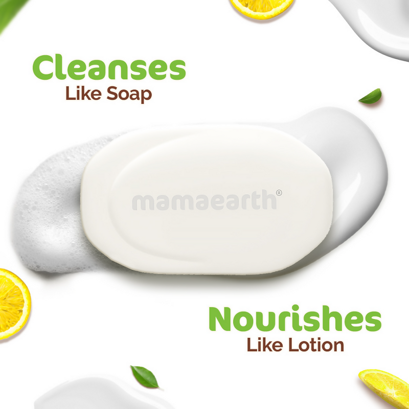 Mamaearth Vitamin C Moisturizing Lotion Soap (Buy 3 Get 1 Free) - Limited Time Offer