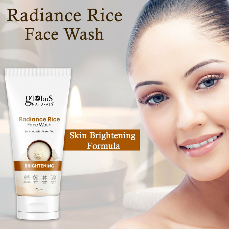 Globus Naturals Radiance Rice Face Wash