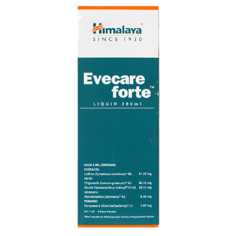 Himalaya Herbals Evecare Forte Liquid (200 ml)