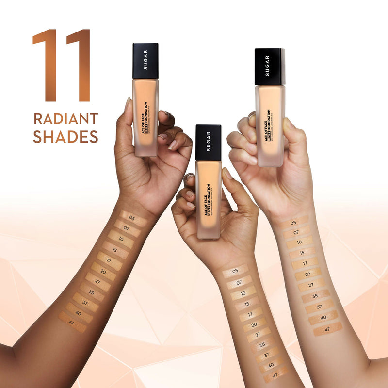 Sugar Ace Of Face Dewy Foundation - 05 Flat White