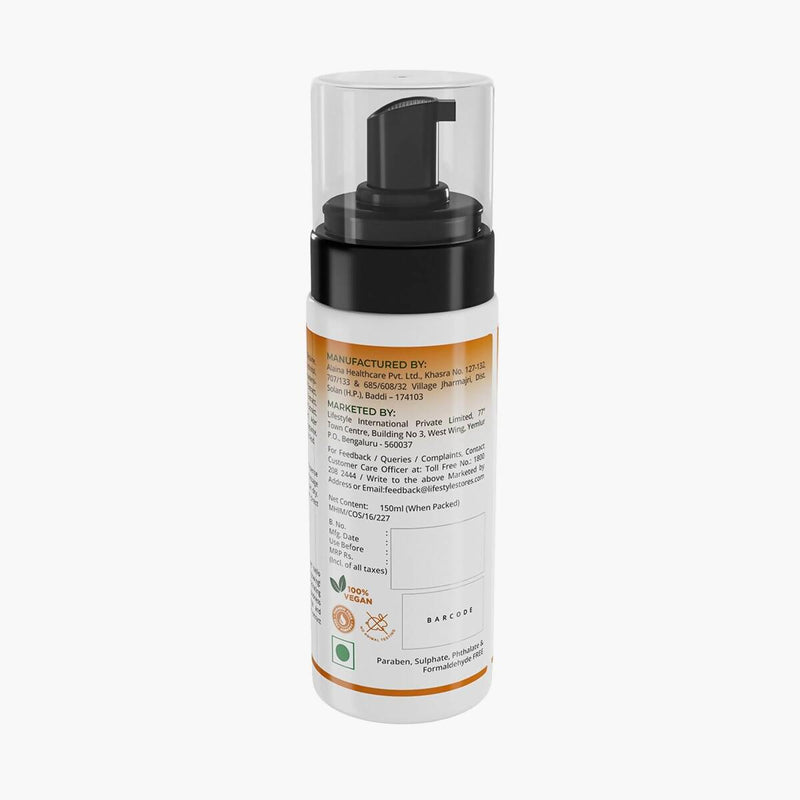 IKSU Orange and Chamomile Foaming Face Wash