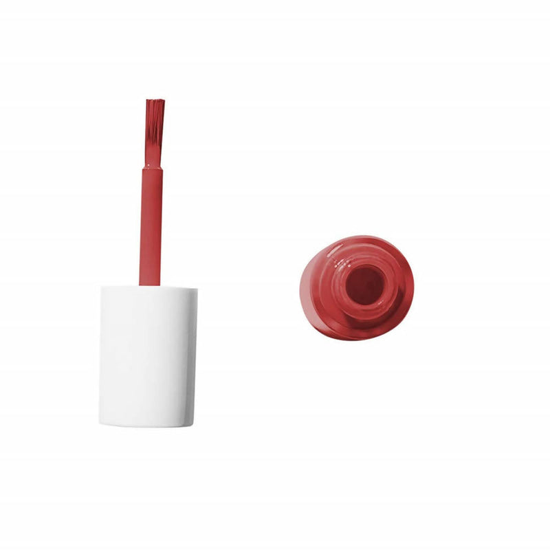 MYGLAMM LIT Flawless Finish Nail Enamel - Boi Bye - Stunning Red (7 Ml)