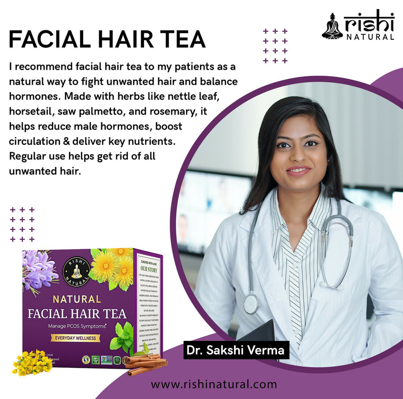 Rishi Natural Facial Hair Removal Tea