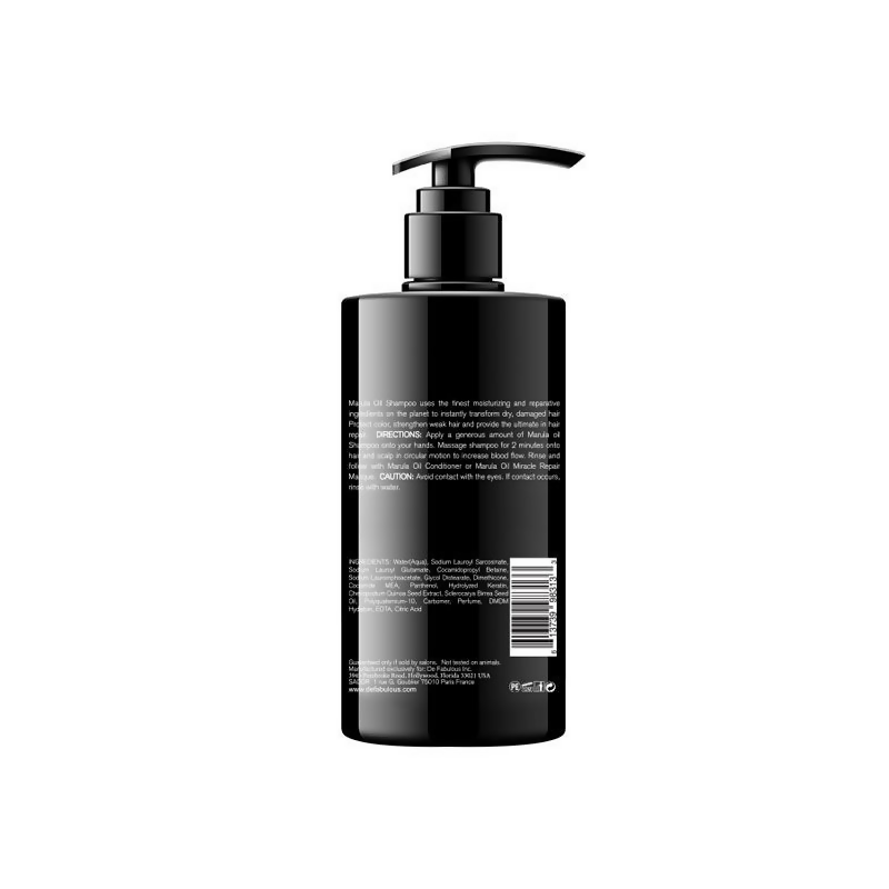 De Fabulous Marula Oil Sulphate Free Shampoo For All Hair Types