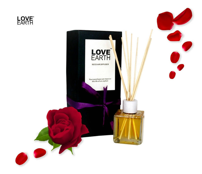 Love Earth Reed Diffuser - Rose