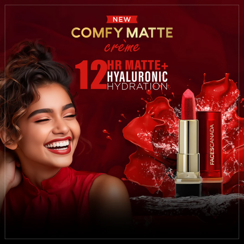 Faces Canada Comfy Matte Creme Lipstick - Make A Wish 20