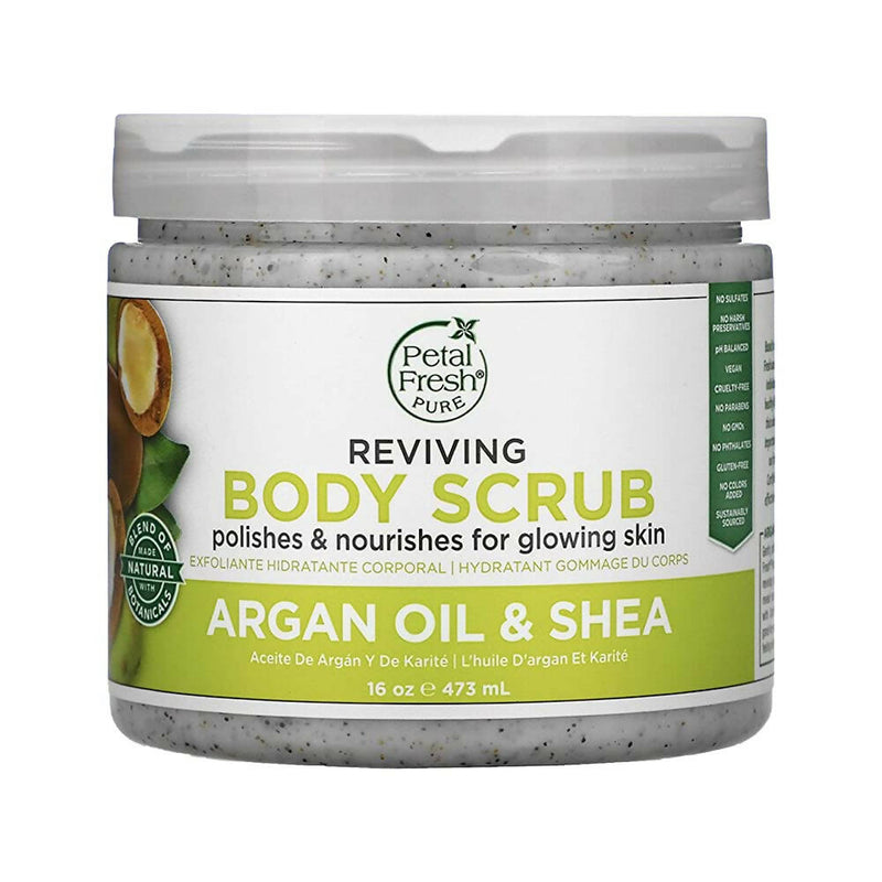 Petal Fresh Pure Reviving Argan Oil & Shea Body Scrub