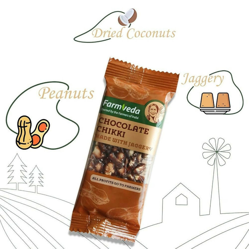 Farmveda Chocolate Chikki- Made With Jaggery