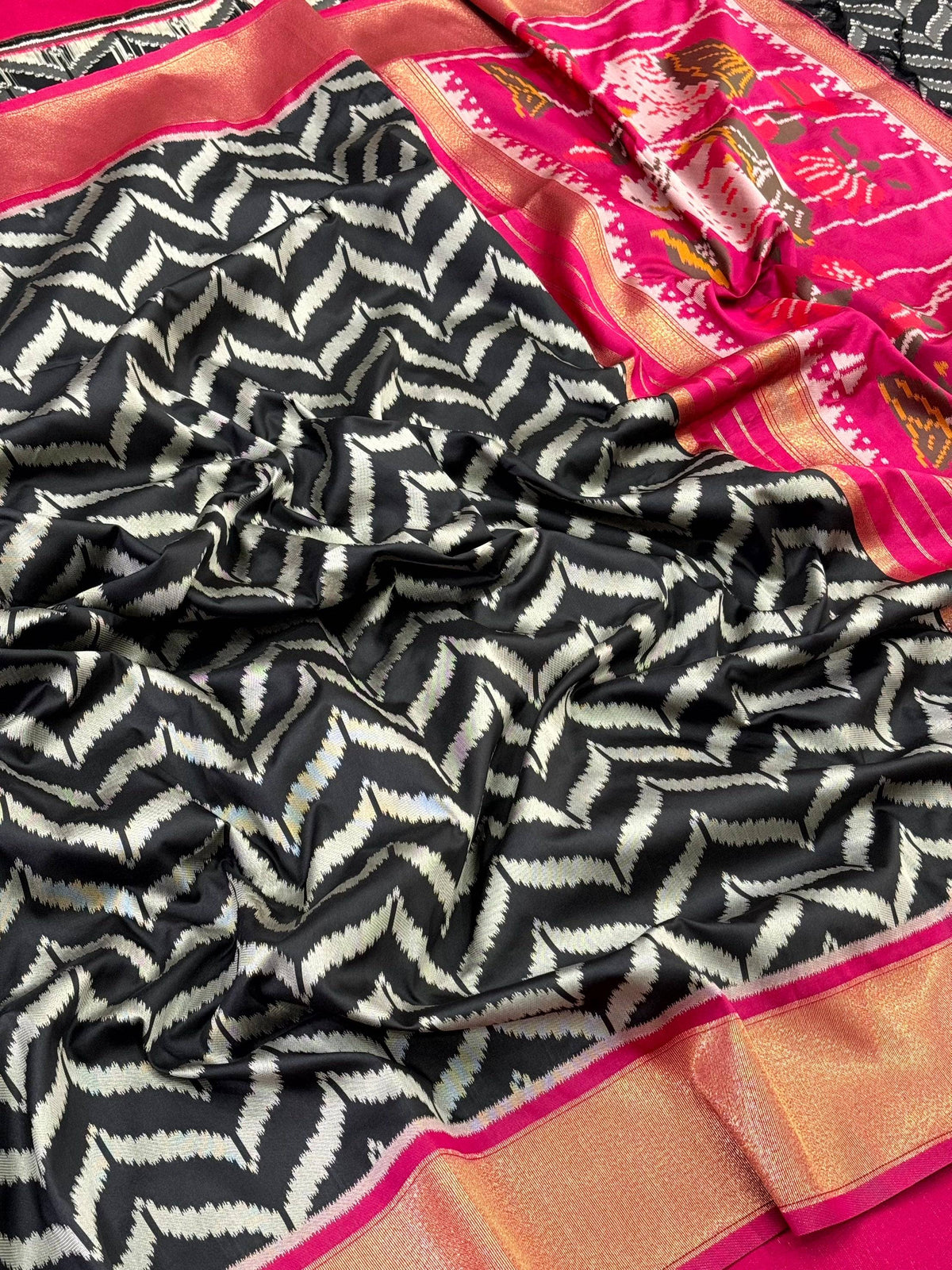 Celebrity Style Banarasi Ikkat Saree