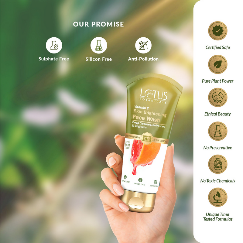 Lotus Botanicals Vitamin C Skin Brightening Face Wash