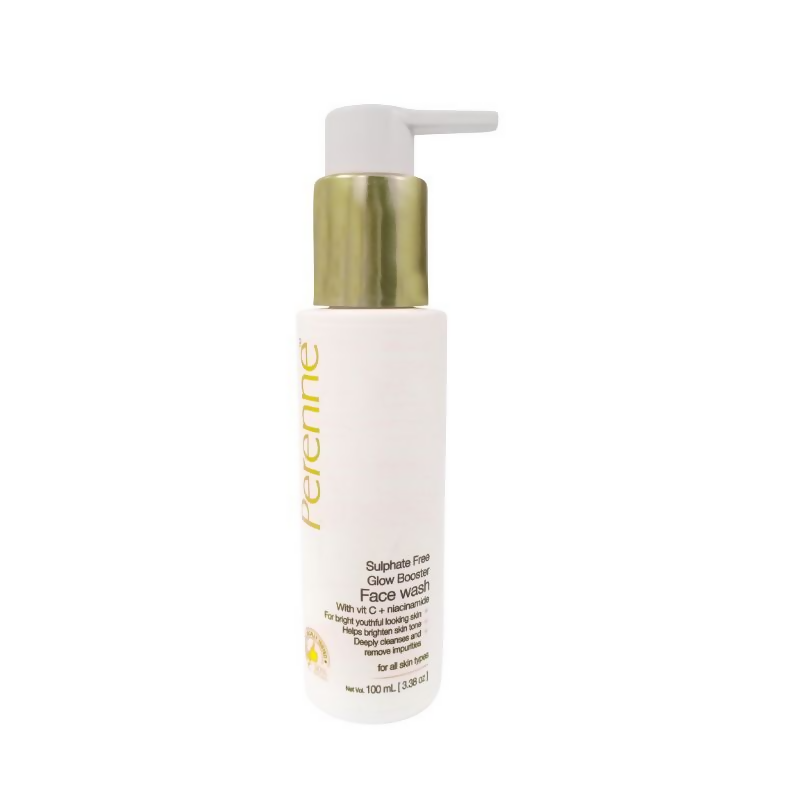 Perenne Sulphate Free Glow Booster Facewash With Vitamin C And Niacinamide
