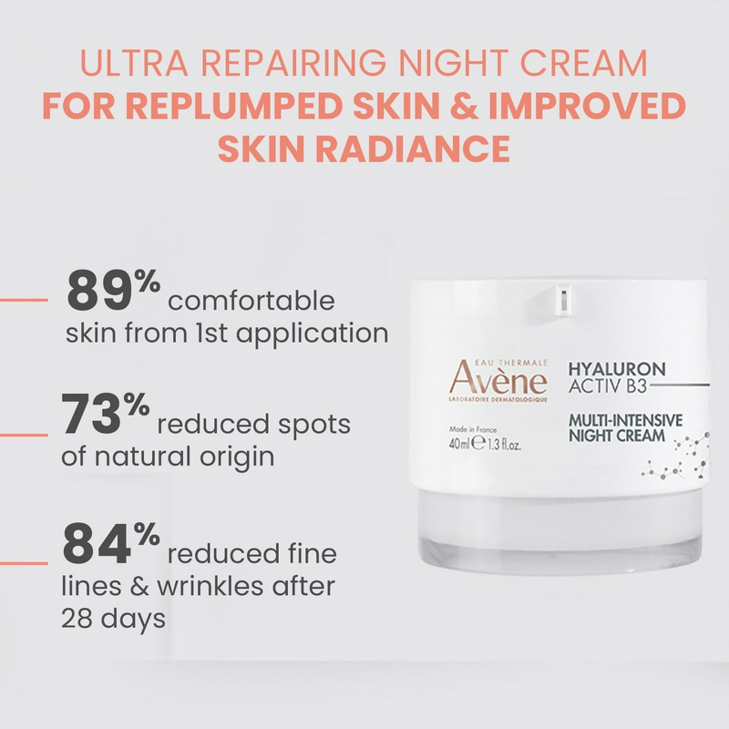 Avene Hyaluron Activ B3 Multi-Avene Intensive Night Cream