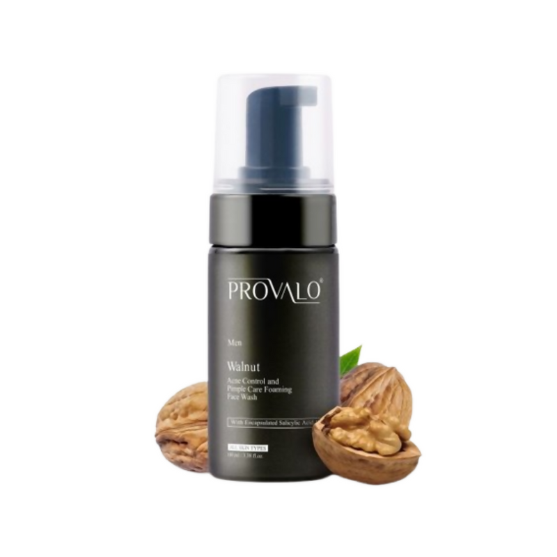 Provalo Walnut Acne Control And Pimple Care Foaming Face Wash For Men