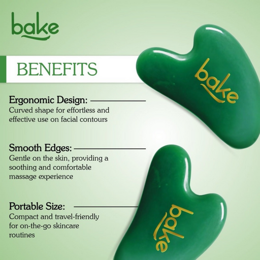 Bake Jade Gua Sha Face Massage Tool