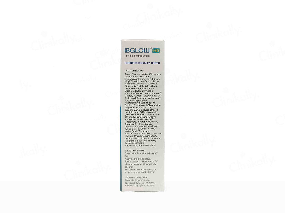 IBGlow HD Skin lightening Cream