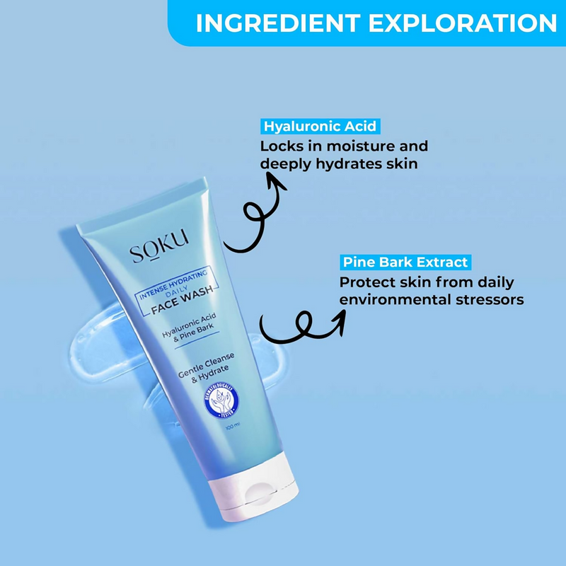 SOKU Intense Hydrating Daily Face Wash