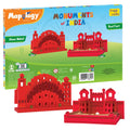 Imagimake Eva Foam Mapology Monuments Of India - Red Fort & Hawa Mahal - Construction Set - Educational Toy For Boys & Girls Above 5 Years (Red Fort & Hawa Mahal)