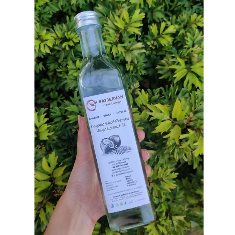 Satjeevan Organic Stone-Pressed Virgin Coconut Oil