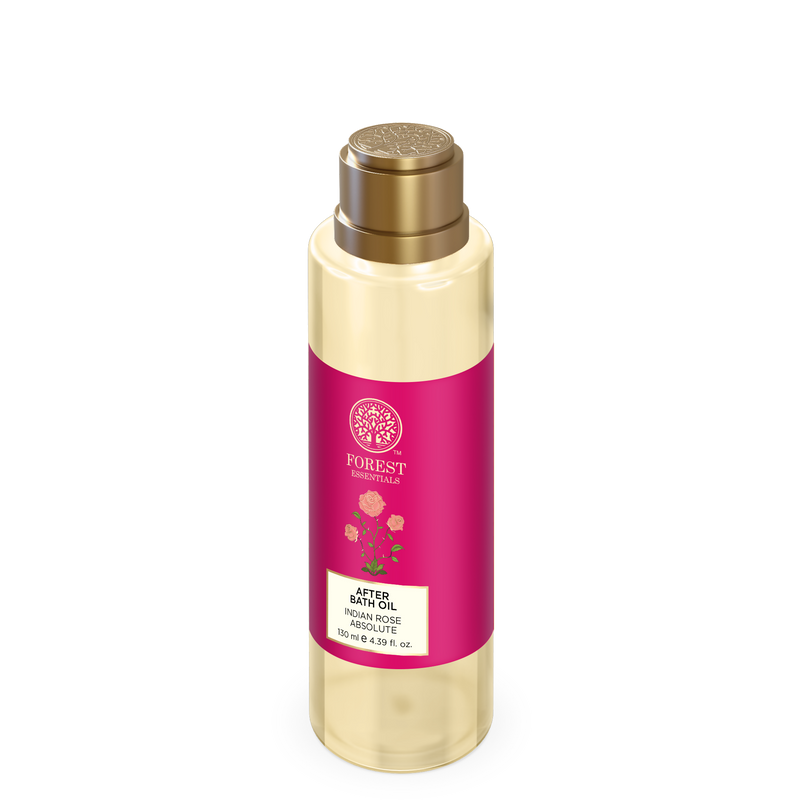 Forest Essentials After Bath Oil Indian Rose Absolute - Nourishing After Shower Body Oil