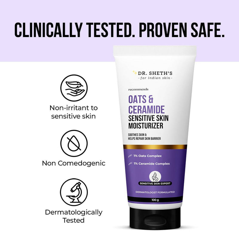 Dr. Sheth's Oats & Ceramide Sensitive Skin Moisturizer
