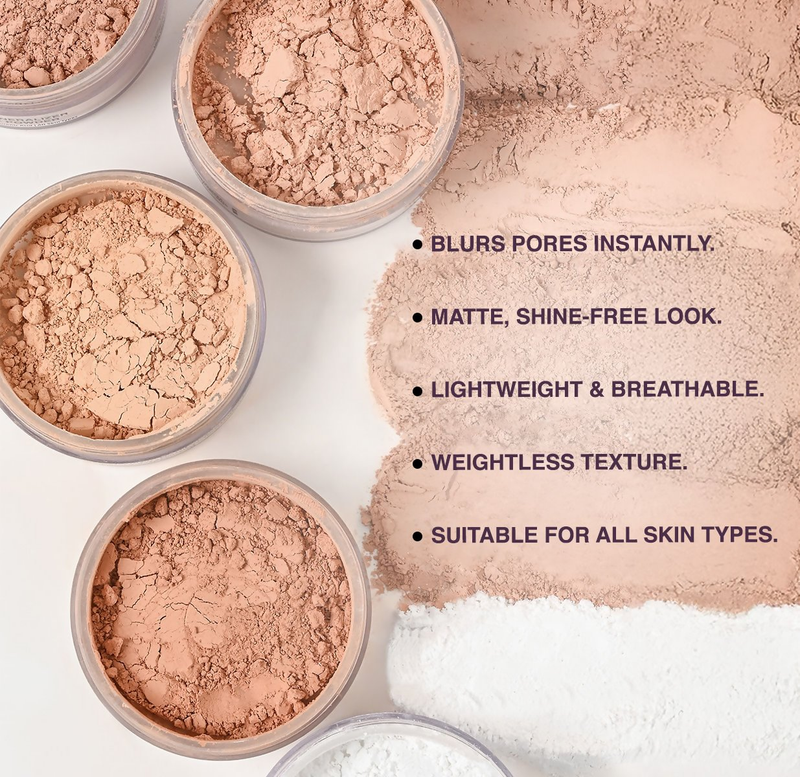 Lotus Make Up Proedit Pore Mineralize Loose Powder - 01 Vanilla