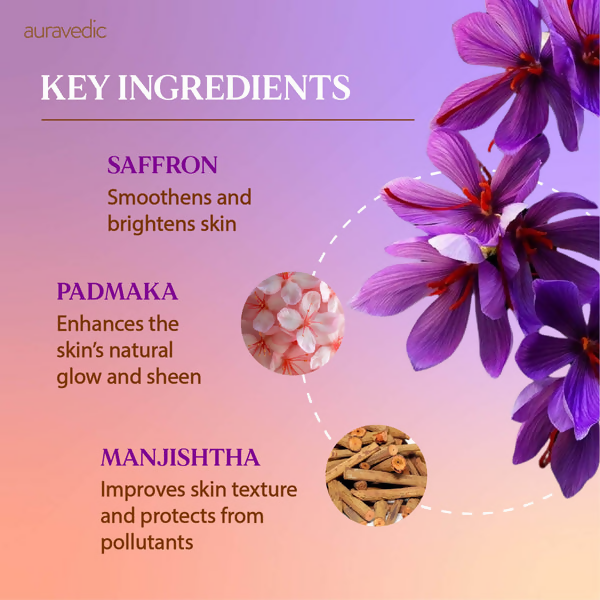 Auravedic Kumkumadi Gel Face Wash