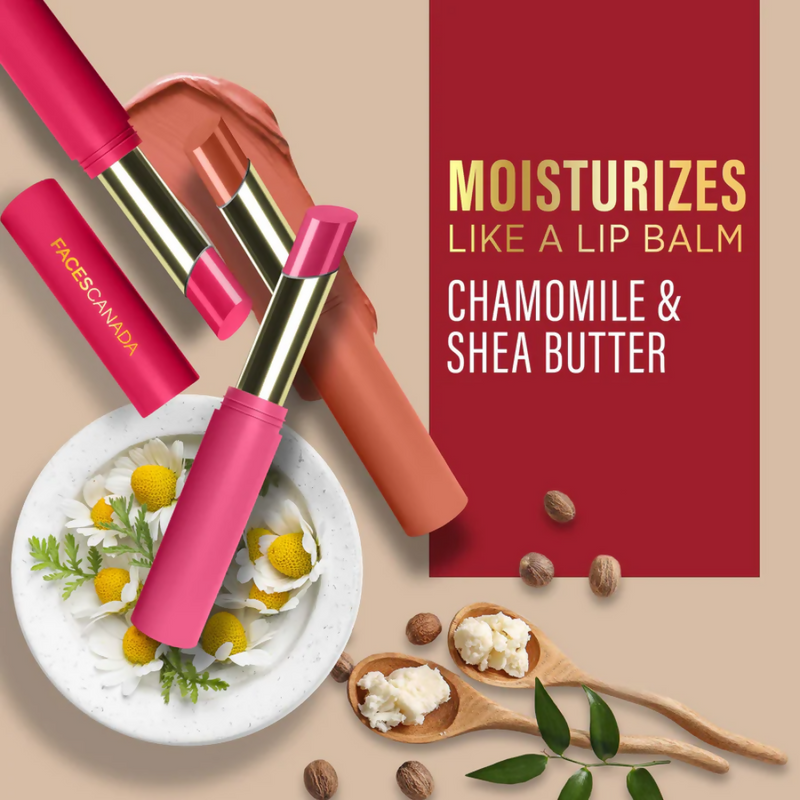 Faces Canada 3 in 1 LongStay Matte Lipstick - Sinful Peach 05