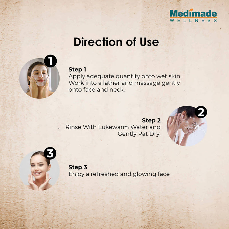 Medimade Wellness Hyaluronic Acid & Licorice Face Wash