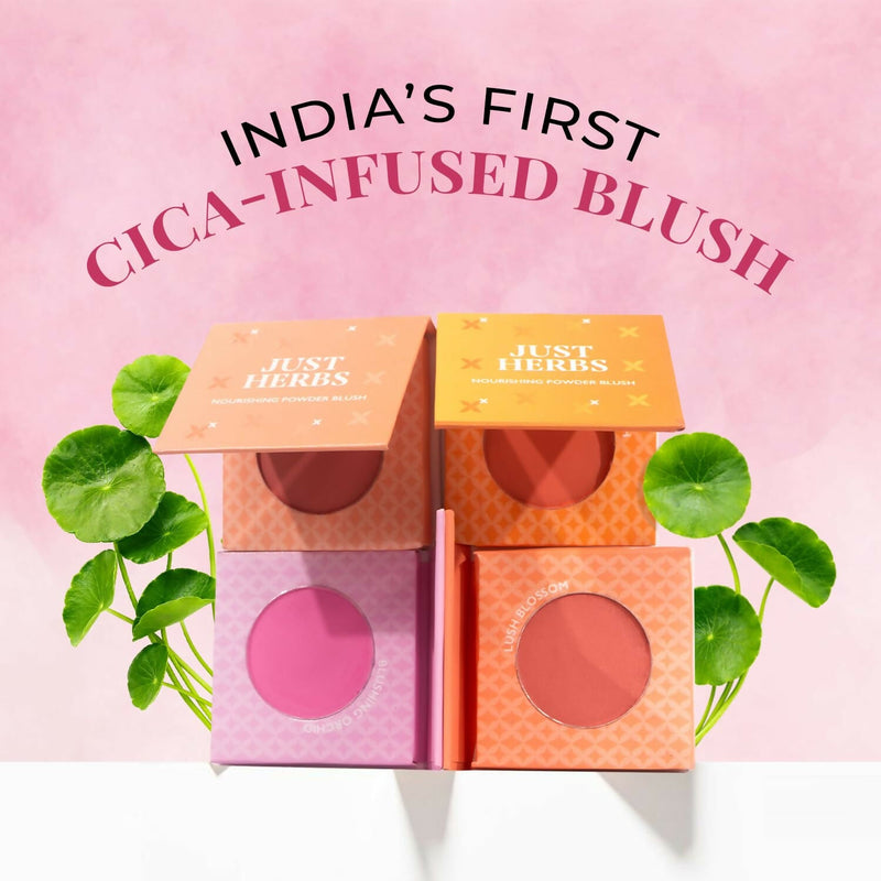 Just Herbs Nourishing Powder Blush - Velvet Rose