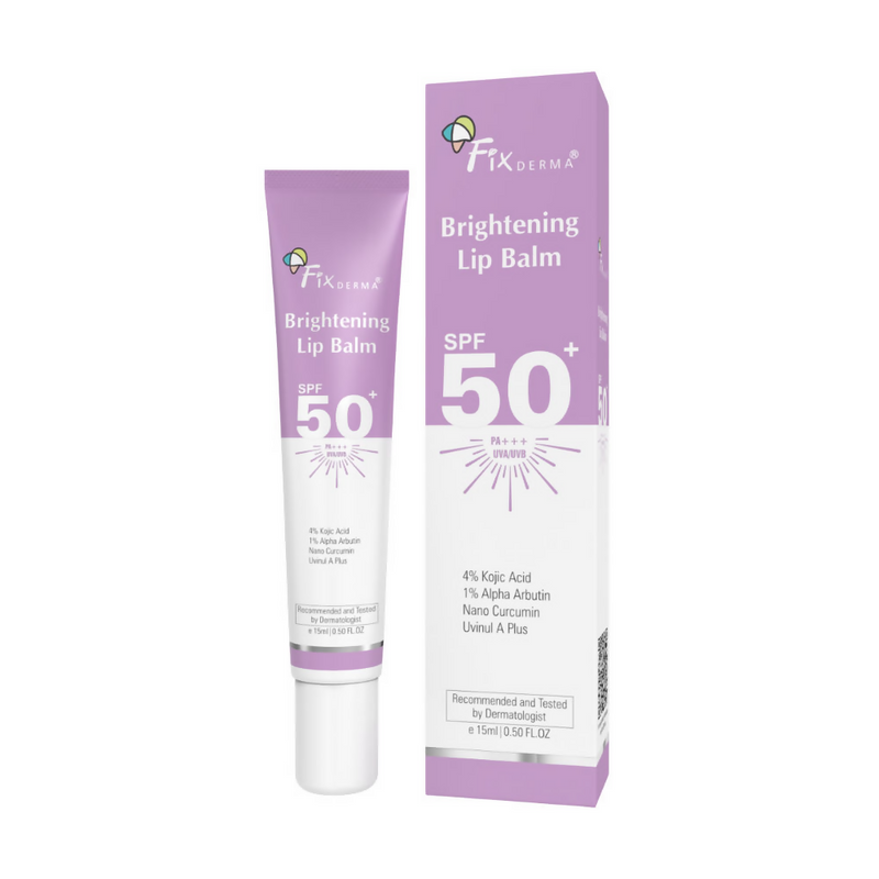 Fixderma 4% Kojic Acid Brightening Lip Balm SPF 50+