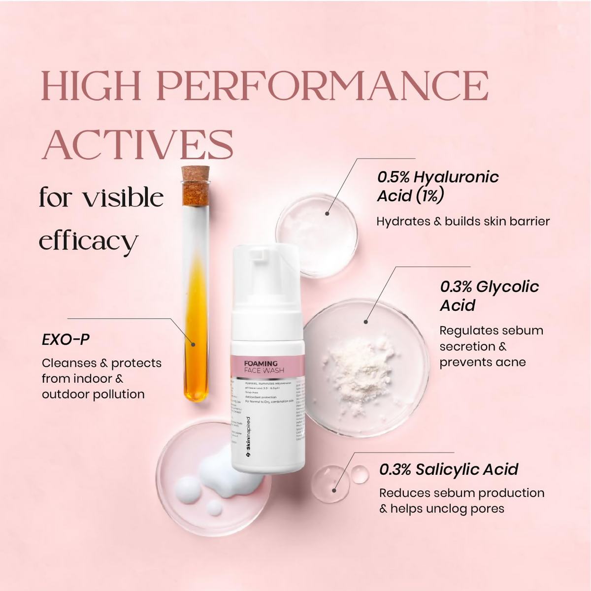 SkinInspired Foaming Face Wash
