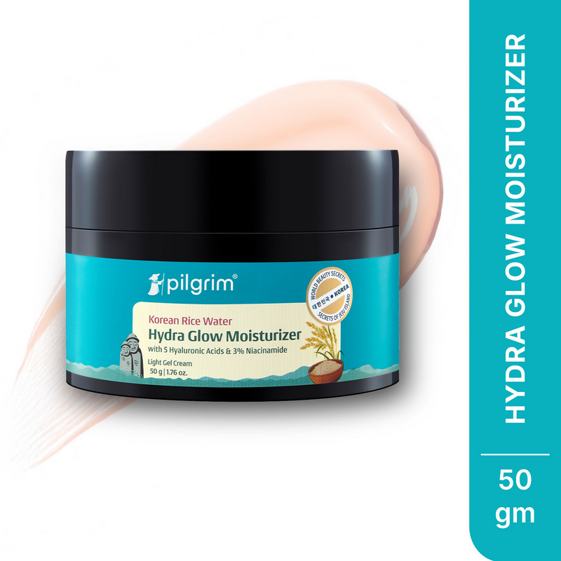 Pilgrim Korean Rice Water Hydra Glow Light Gel Moisturizer