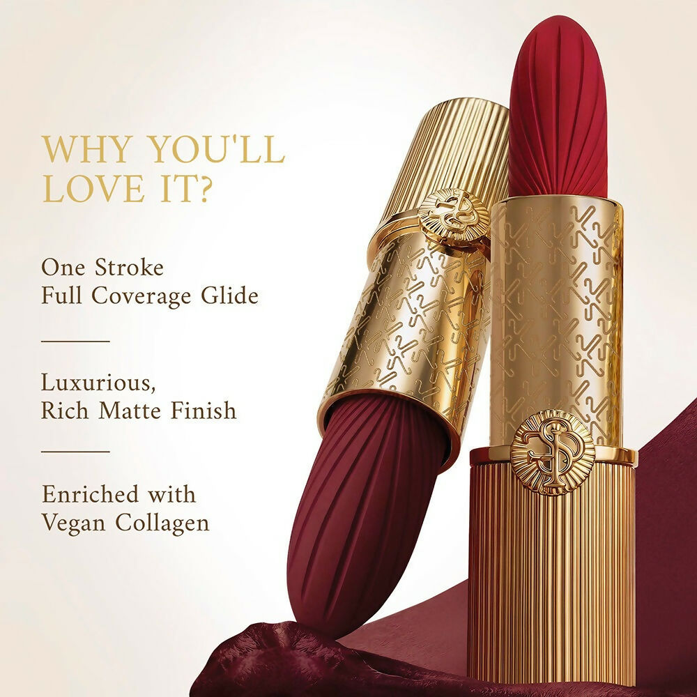 Kay Beauty x Falguni Shane Peacock Luxe Matte Lipstick - Peony Taffeta