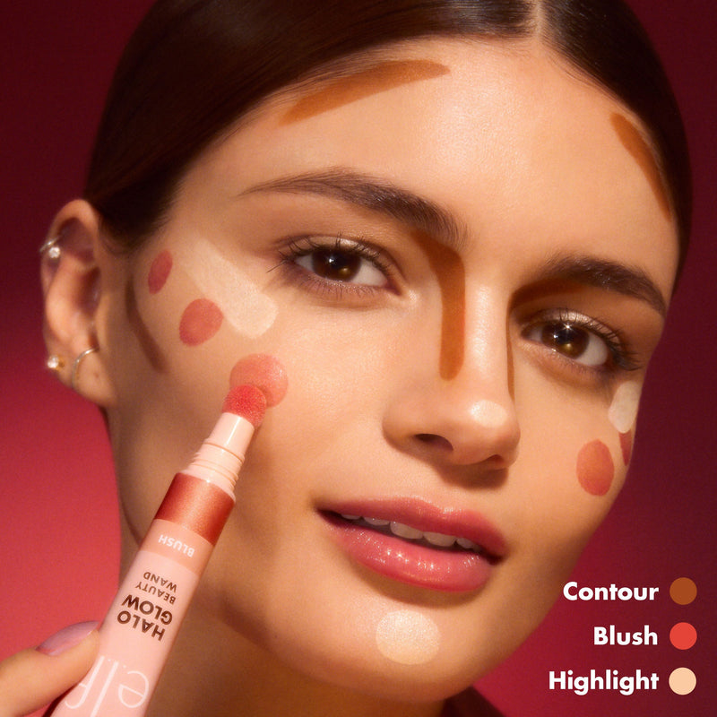 e.l.f. Cosmetics Halo Glow Contour Beauty Wand - Fair And Light