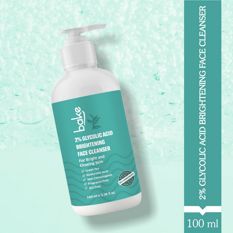 Bake 2% Glycolic Acid Exfoliating Face Wash