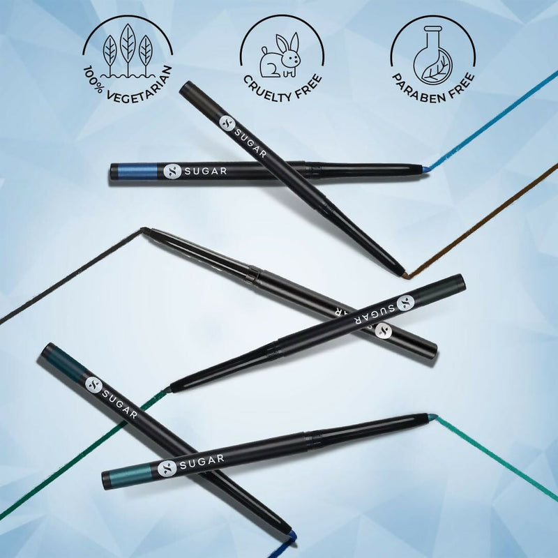 Sugar Cosmetics Kohl of Honour Intense Kajal Upto 12 hrs, Long Lasting, Smudge Proof & Waterproof Kajal - 02 Brown Bag