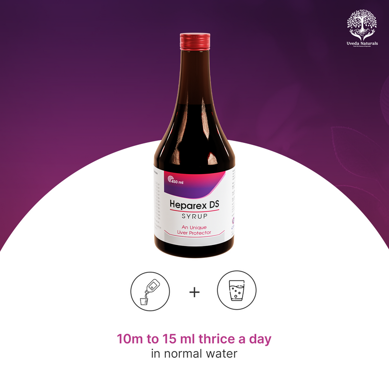 Uveda Naturals Heparex DS Syrup