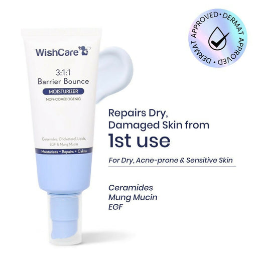 Wishcare 3:1:1 Barrier Bounce Moisturizer with Non-Comedogenic
