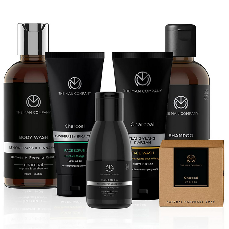 The Man Company Charcoal Grooming Kit