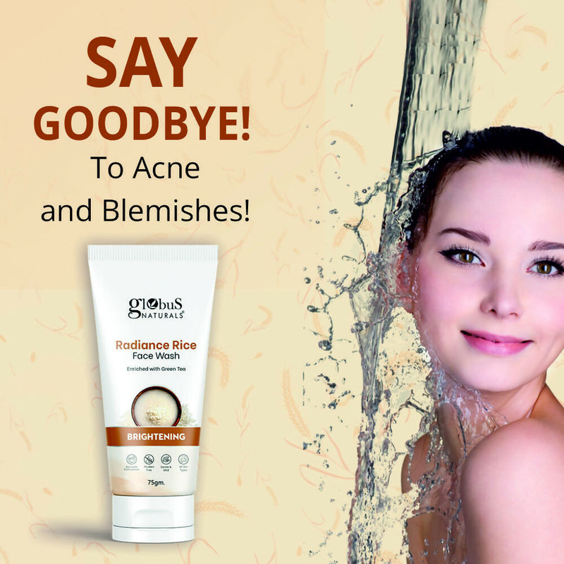 Globus Naturals Radiance Rice Face Wash